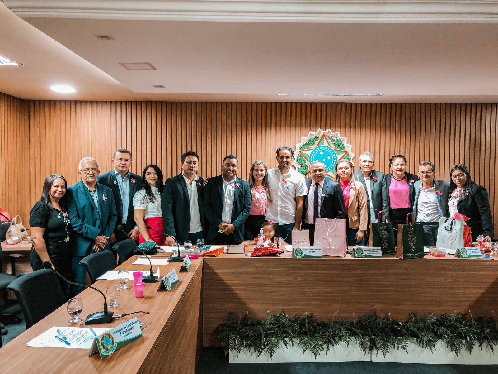Camara Municipal faz homenagens às mulheres na reunião ordinária de terça 7 de março