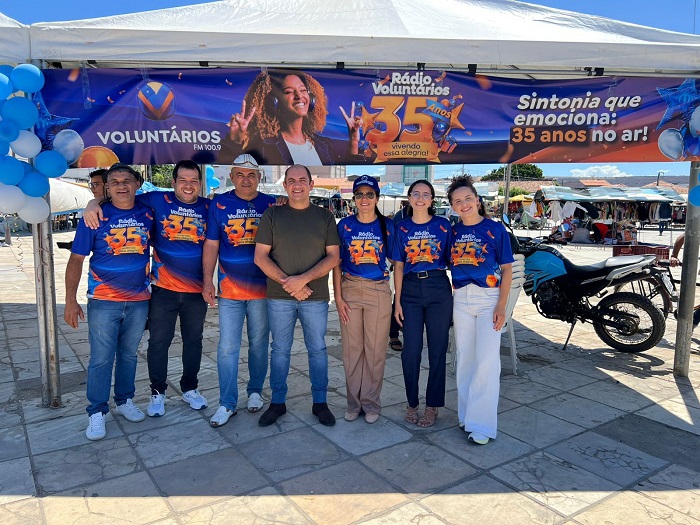 Presidente Rogério da Aldeia prestigia as comemorações dos 35 anos das Rádio Voluntários FM em Ouricuri